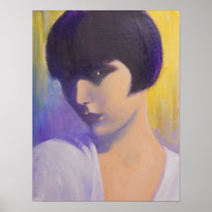 MYSTERIOUS ART DECO DAM POSTER