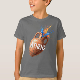 Mysterious Aten, Ancient Amphora, av Natasha Us T Shirt