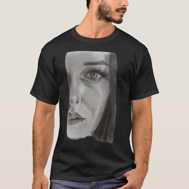 Mysterious Beauty T Shirt (Framsida)