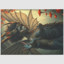 Mysterious Gothic Dragon Fairy