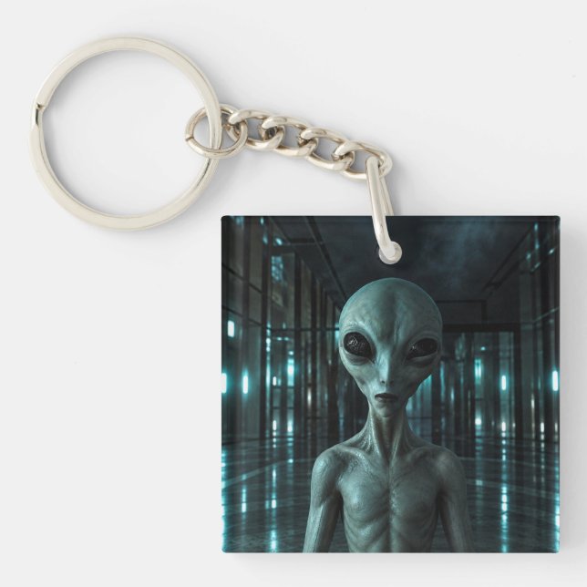 Mysterious Grey Alien (Framsidan)