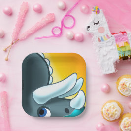 MYSTERIOUS HORNED DINOSAUR av Jeff Willis Art