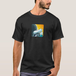 MYSTERIOUS HORNED DINOSAUR av Jeff Willis Art T Shirt