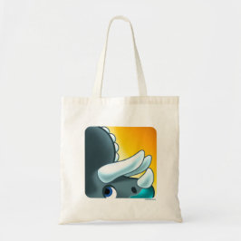 MYSTERIOUS HORNED DINOSAUR av Jeff Willis Art Tygkasse