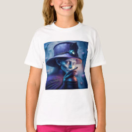 Mysterious Lady Pointing Finger At You T Shirt