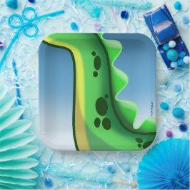 MYSTERIOUS LONG NACKE DINOSAUR av Jeff Willis Art