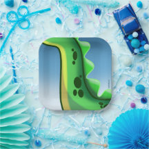 MYSTERIOUS LONG NACKE DINOSAUR av Jeff Willis Art