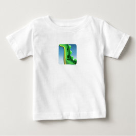 MYSTERIOUS LONG NACKE DINOSAUR av Jeff Willis Art T Shirt