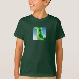 MYSTERIOUS LONG NACKE DINOSAUR av Jeff Willis Art T Shirt