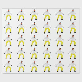 Mysterious man look presentpapper