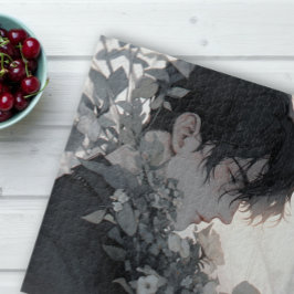 Mysterious Man och Flowers Pussel