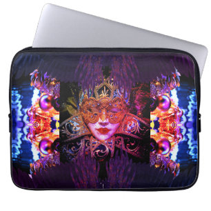 Mysterious Masqueraad Boll Beauty mask Laptop Fodral