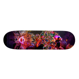 Mysterious Masquerade Bal Skönhet 8 1/8 skateboard