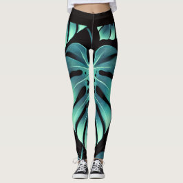 Mysterious Monstera Leggings
