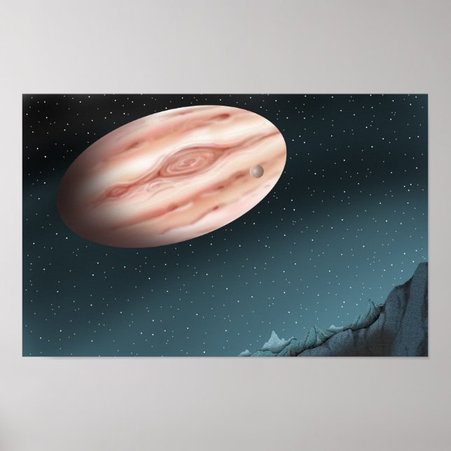 Mysterious night when giant stars are visible. poster (Framsidan)