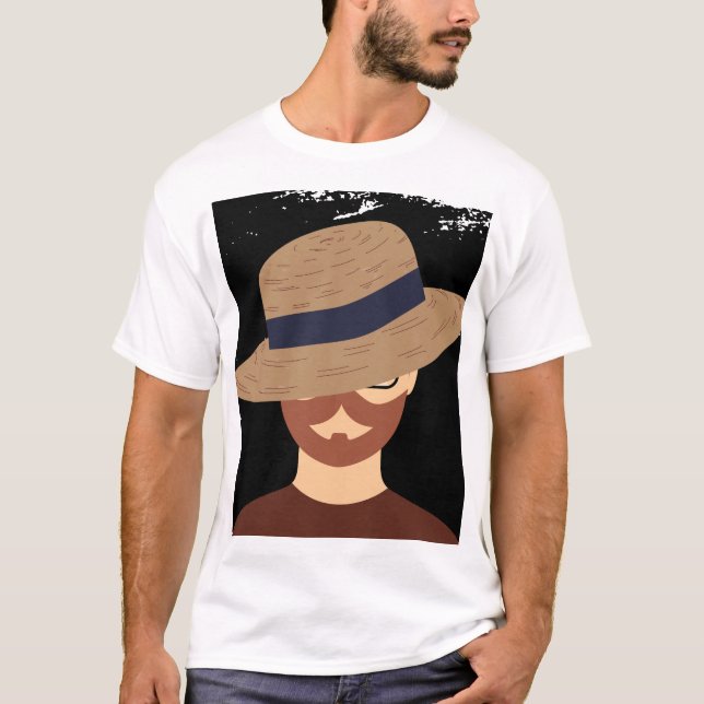 "Mysterious Persona" T Shirt (Framsida)