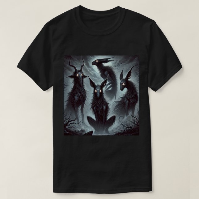 Mysterious Pooka Spirit T-Shirt – (Design framsida)