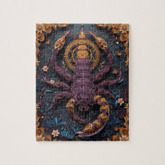 Mysterious Scorpio Skorpion - Pappersquilling Pussel