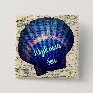 Mysterious Sea badge med ett årstidsbunt Knapp