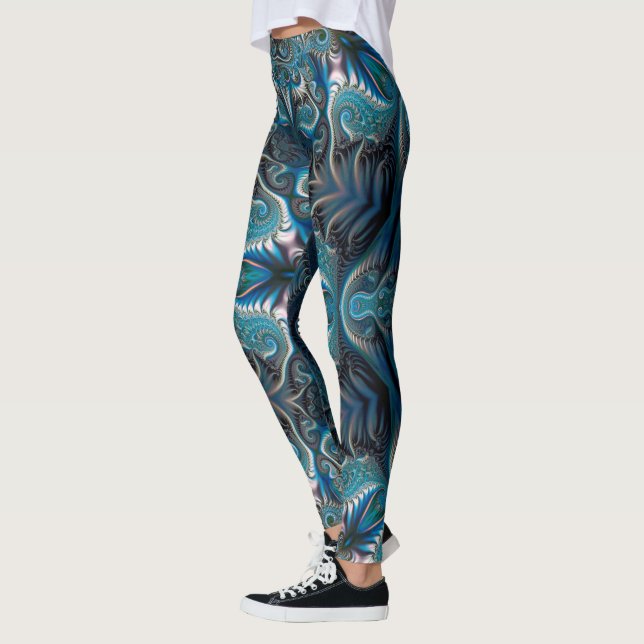 Mysterious space mandala leggings (Vänster)