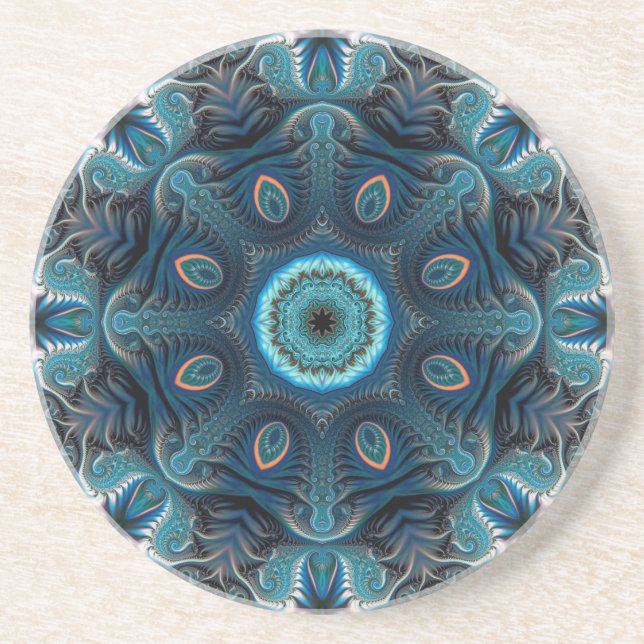 Mysterious space mandala underlägg (Framsidan)
