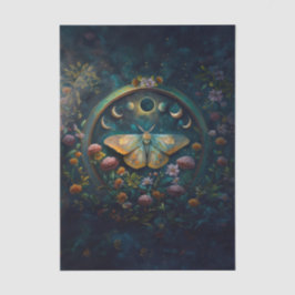 Mysterious Twilight Portal, Moth & Eclipse Vert.