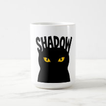 Mysterisk design med svarta katts ögon