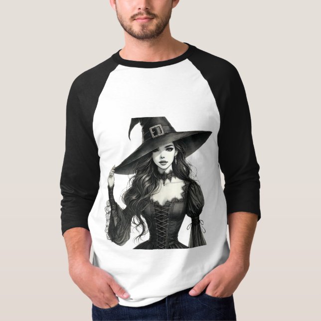 Mysterisk färggrafik Tee (Framsida)