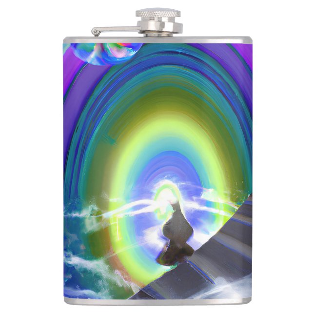 Mysterisk figur vid den interdimensionella Stargat Fickplunta (Framsidan)