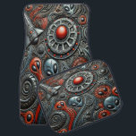 Mysterisk, Intricate Alien World Bilmatta<br><div class="desc">Snurra mönster intertwine för att skapa ett kreativt främmande landskap,  med enigmatiska varelser och rymdfarkoster. Rikens  och djupa  utveckling förbättrar den andra världsstämningen och framkallar en äventyrlig prospektering av de yttre jordkloten.</div>