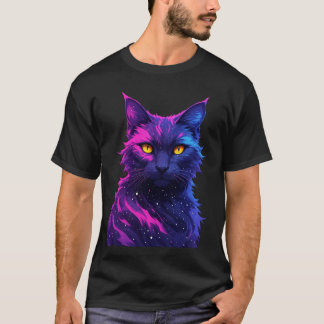 Mysterisk katt t shirt