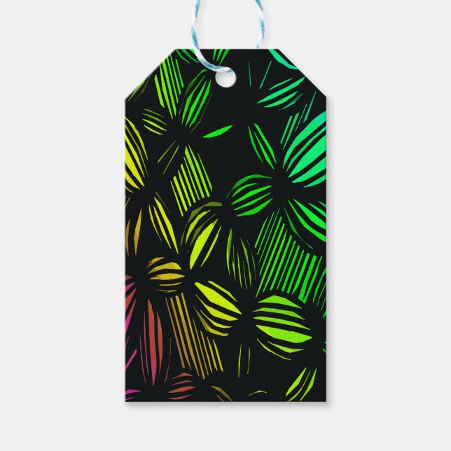 Mysterisk linjer presentetikett (Framsidan)