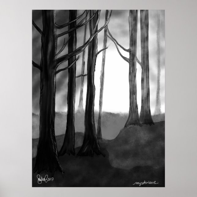 Mysterisk Poster (Framsidan)