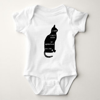 Mysterisk som en Cat Edgar Allan Poe-offert T-shirt