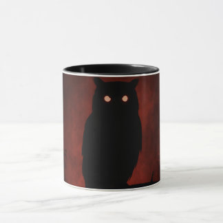 Mysterisk Uggla i Natten mugg