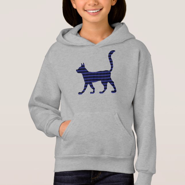 Mysteriskt katt t shirt (Framsida)
