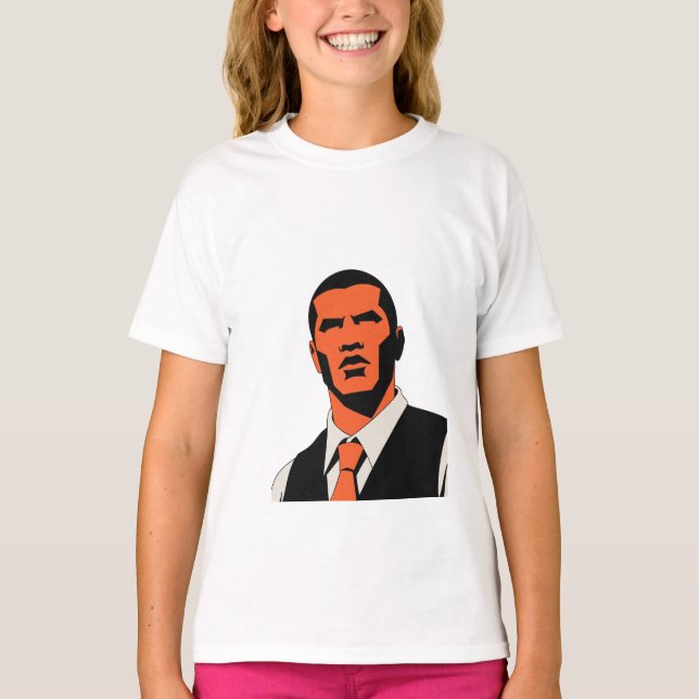 Mysteriskt manligt utseende t shirt (Framsida)