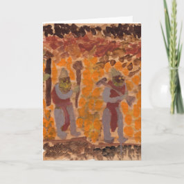 Mysteriskt noteringskort för Figurer med böjt skal Kort