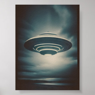 Mysteriskt UFO Poster