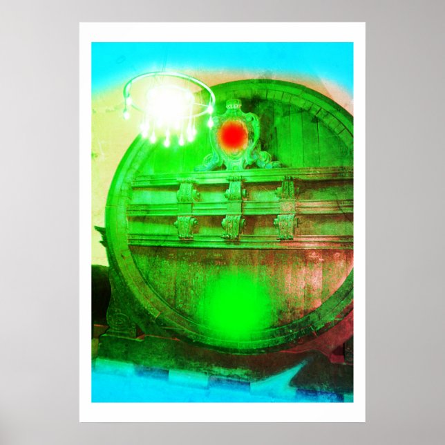 Mysteriskt vault entrance art poster (Framsidan)
