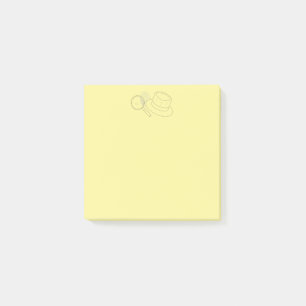 Mysterium Brottsutredning Bevismaterial Bräde Post-it Block