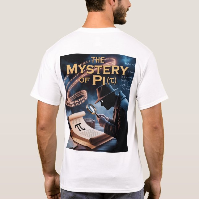 Mystermet bakom Pi T Shirt (Baksida)