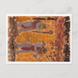 Mystert Bearded Figurer vycard Vykort