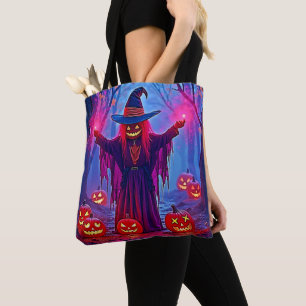 Mystert Witch i Skogen-design Tygkasse
