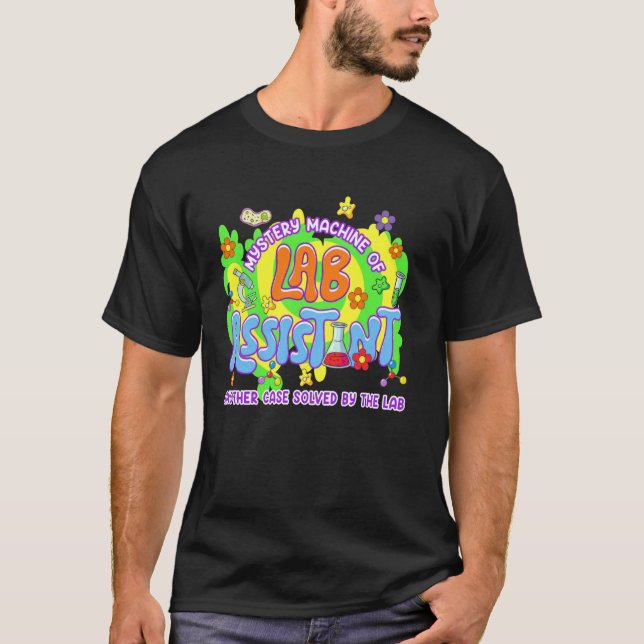 Mystery Machine för laboratorieassistent Labvecka  T Shirt (Framsida)