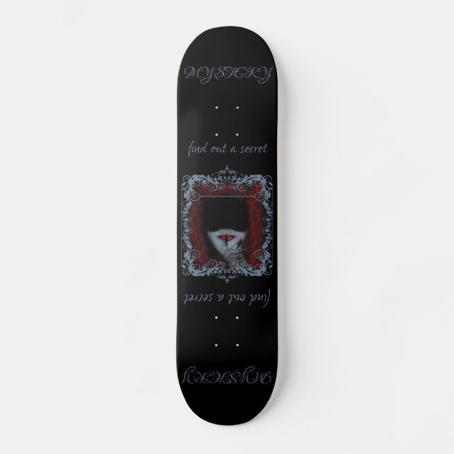 Mystery Mini Skateboard Bräda 18,5 Cm (Framsida)
