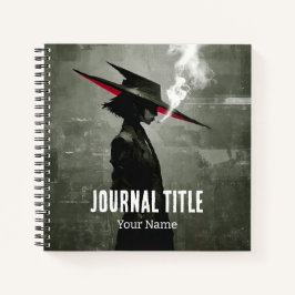 Mystery Noir Journal — Anpassat namn och titel