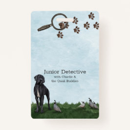 Mystery Solving Junior namn badge