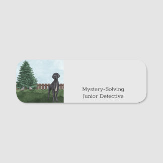 Mystery Solving Junior namn badge Namnbricka