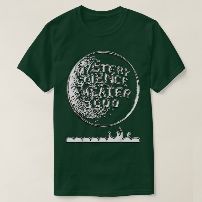 Mysterys Science Theater 3000 T Shirt (Design framsida)